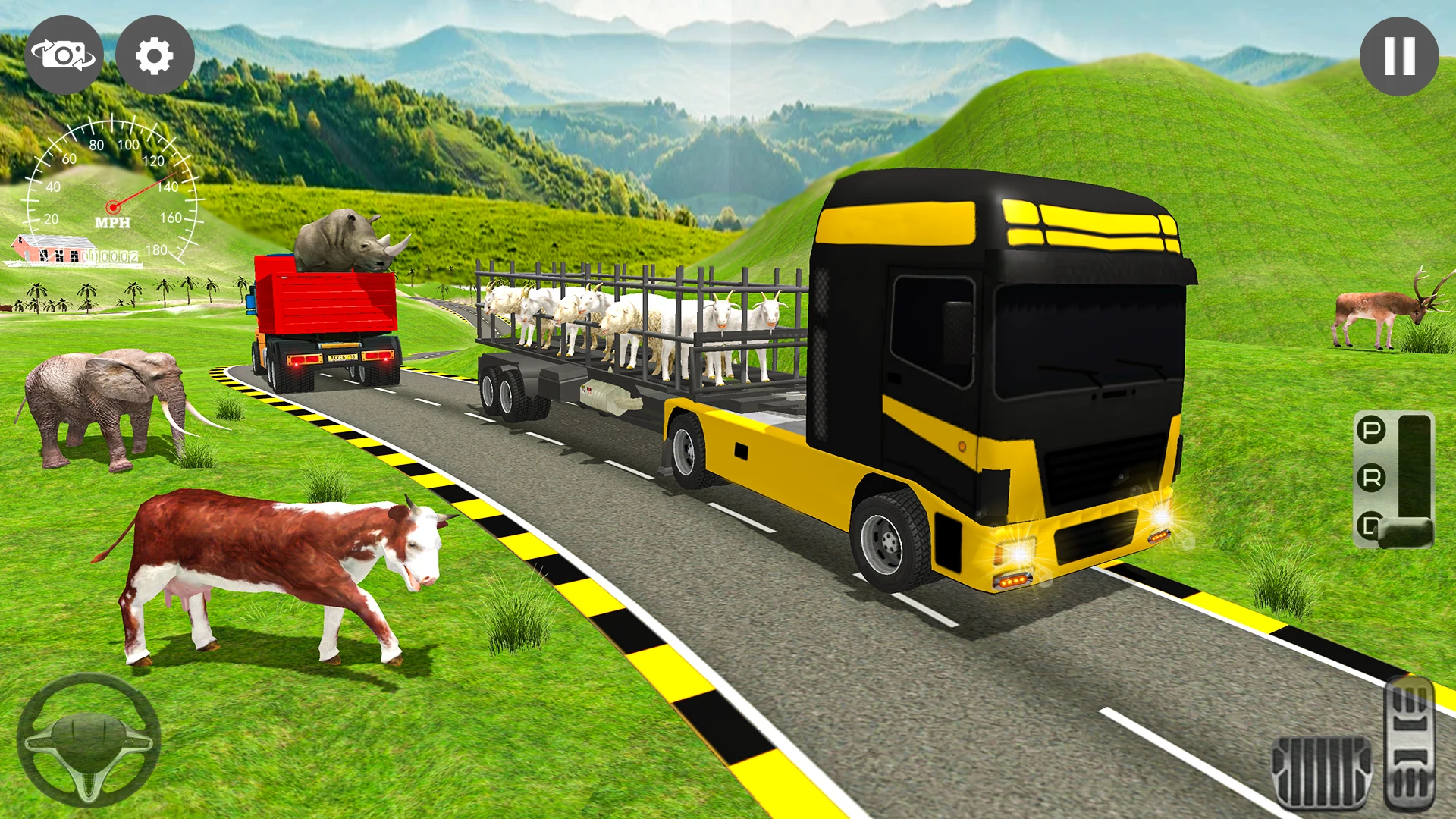 Animal transport Truck game 3d screenshot