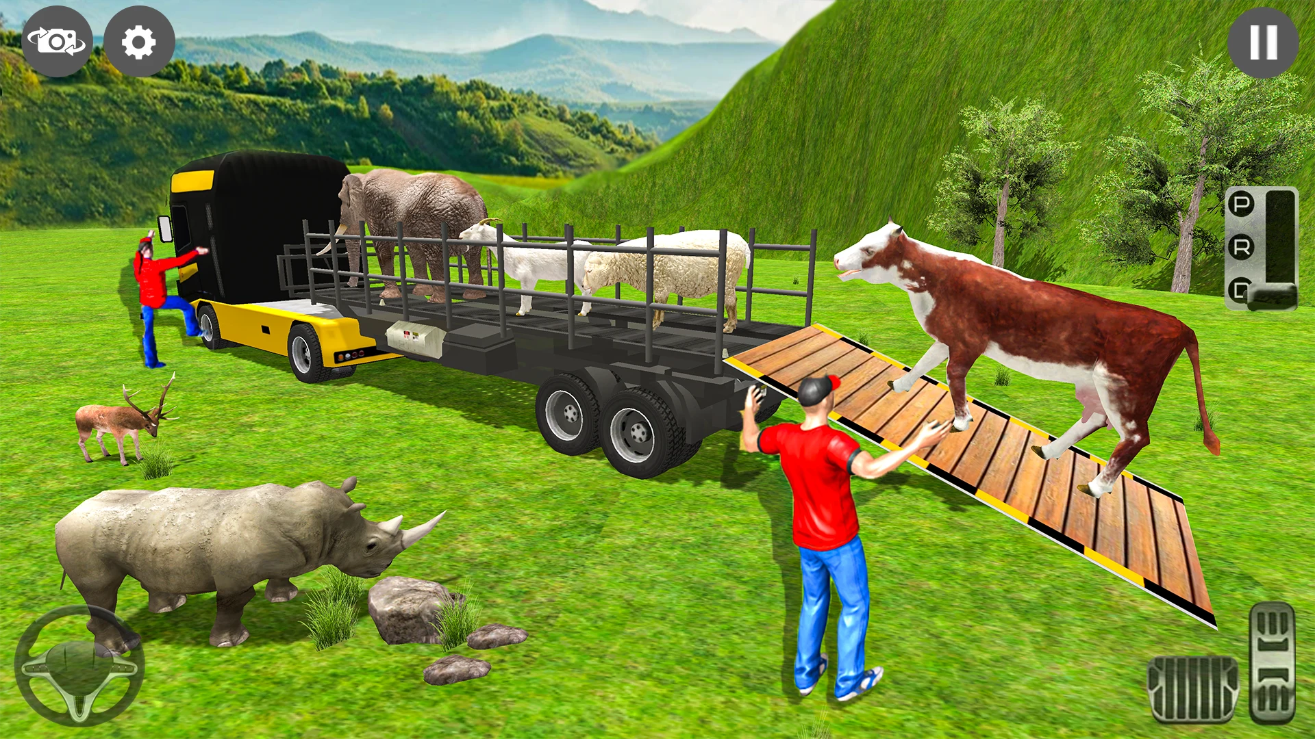 Animal transport Truck game 3d screenshot