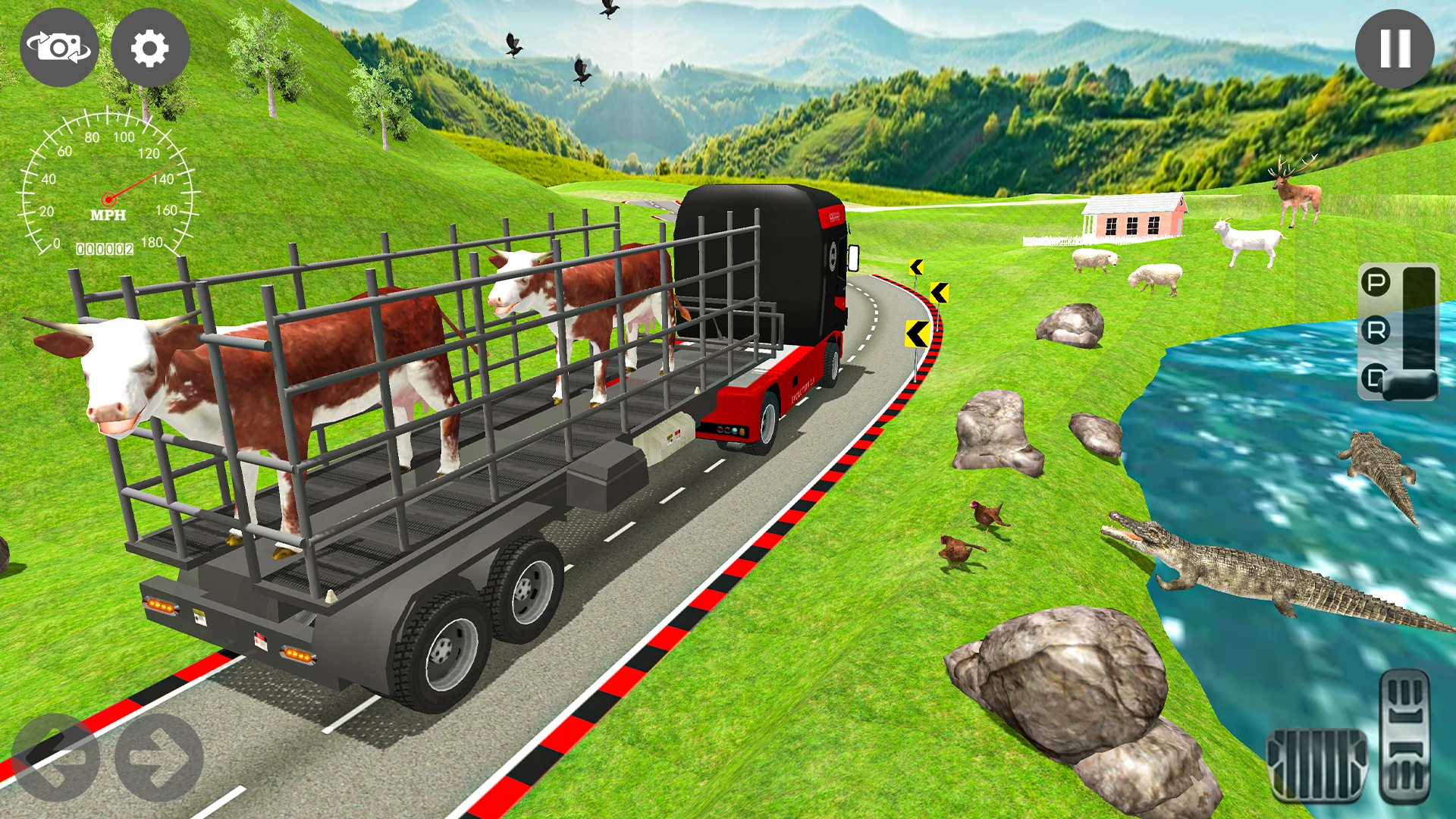 Animal transport Truck game 3d screenshot