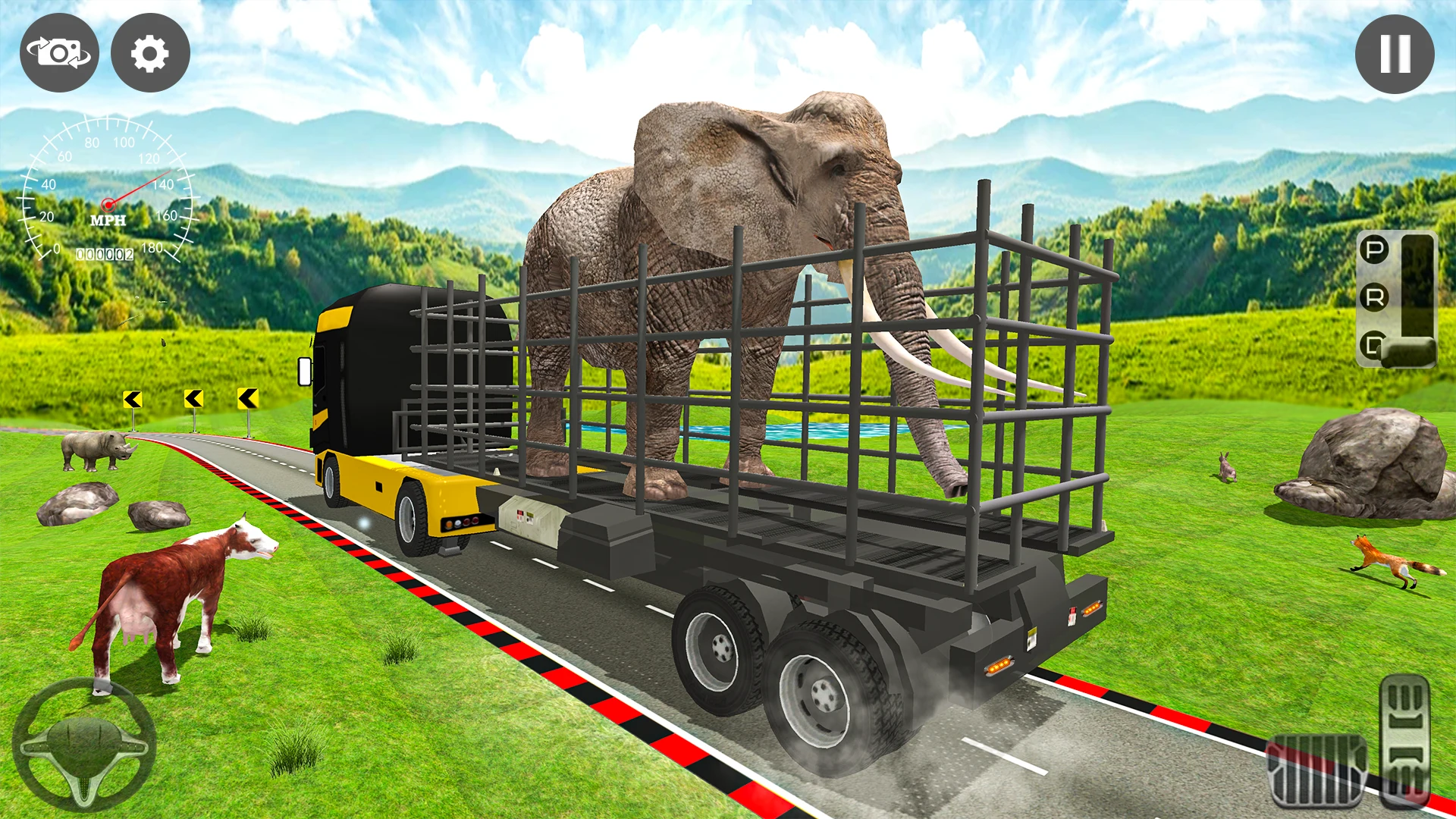 Animal transport Truck game 3d screenshot