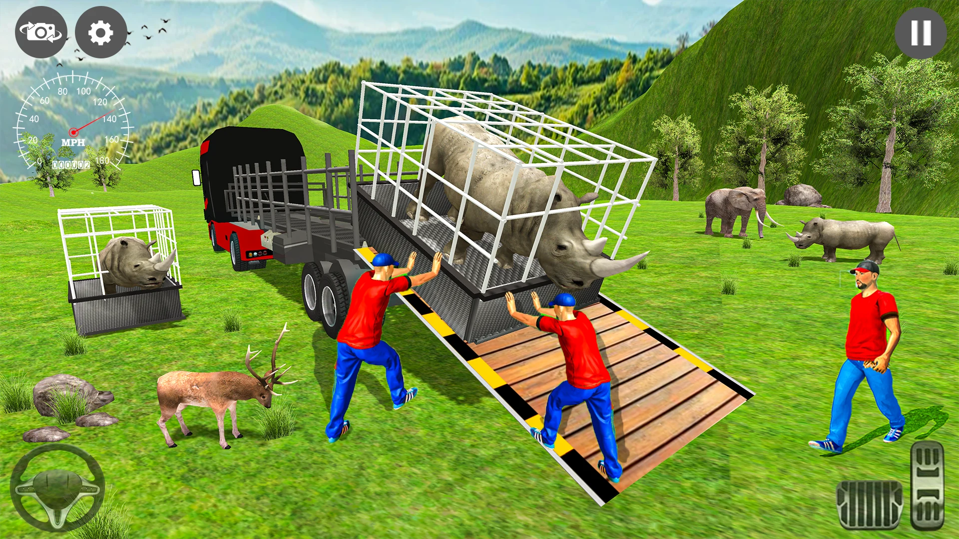 Animal transport Truck game 3d screenshot