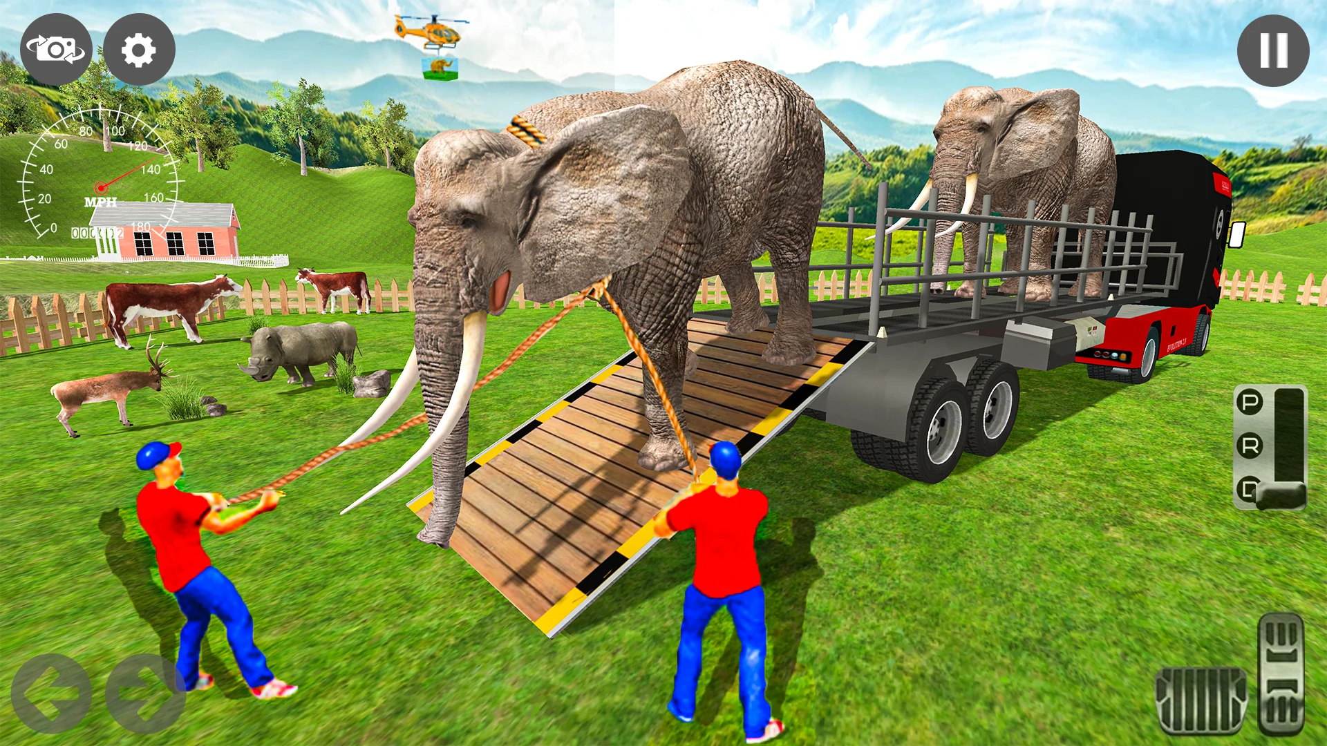 Animal transport Truck game 3d screenshot